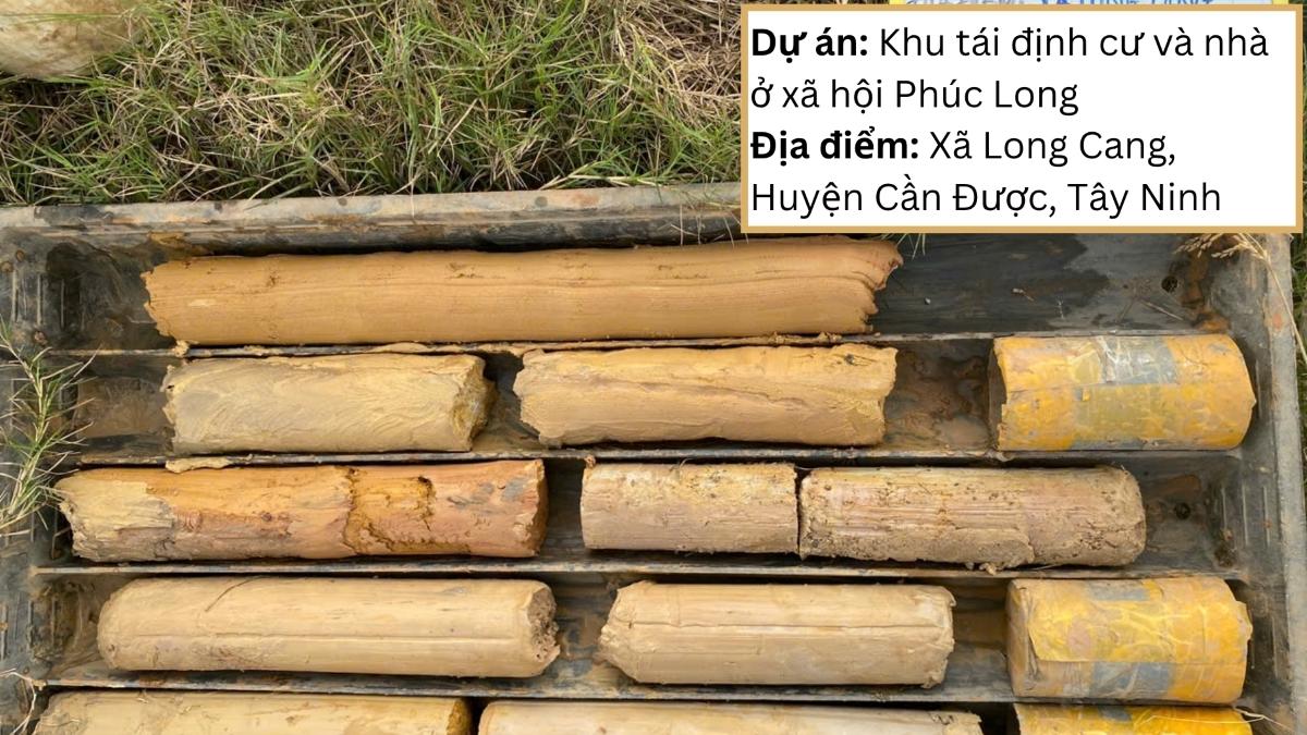 Khảo sát địa chất dự án tái định cư, nhà ở xã hội Phúc Long tại Tây Ninh